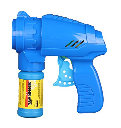 Pistola para pompas de jabón