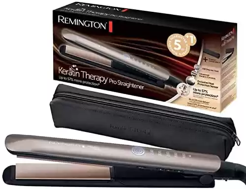 Plancha de Pelo Profesional Remington Keratin Therapy Pro