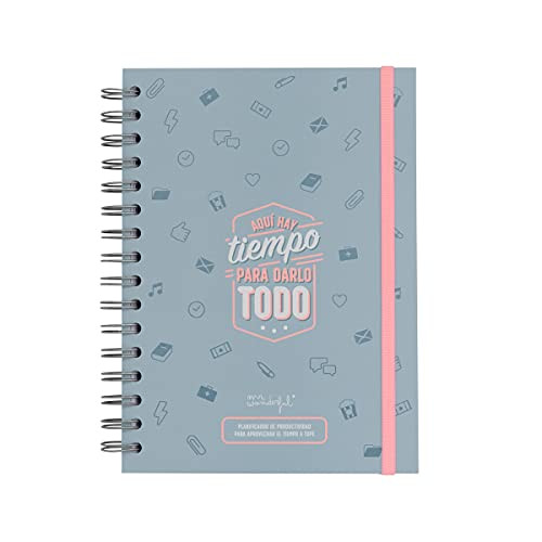 Planificador de productividad Mr. Wonderful - Aquí hay tiempo para darlo todo
