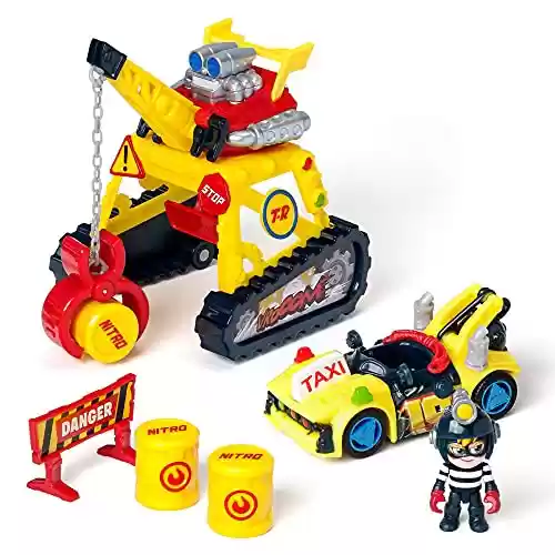 Playset T-RACERS Turbo Crane