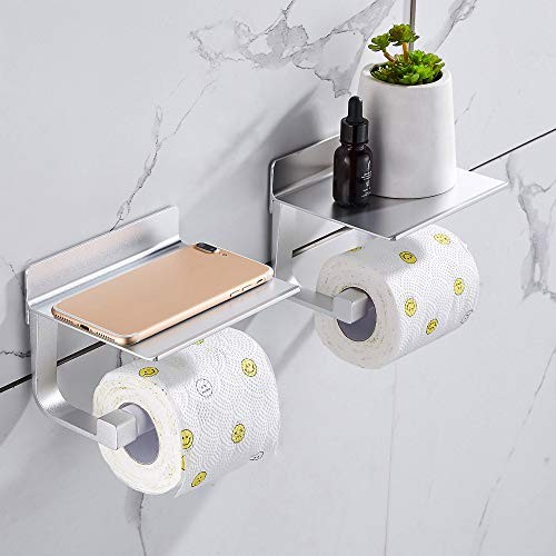 Oferta PRIME! Pack 2 Portarrollos para Papel Higiénico, Autoadhesivo