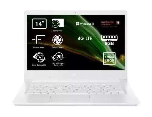 Portátil Acer Aspire 1 A114-61L de 14” HD (8GB RAM, 128GB SSD, Windows 11)