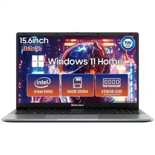 Portátil Blackview Acebook 6 de 15.6" FHD+ (Intel N150, 16GB, 256GB SSD, W11)