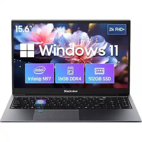 Portátil Blackview AceBook 8 de 15,6" FHD, Intel N150, 16 GB RAM, 512 GB SSD, W11
