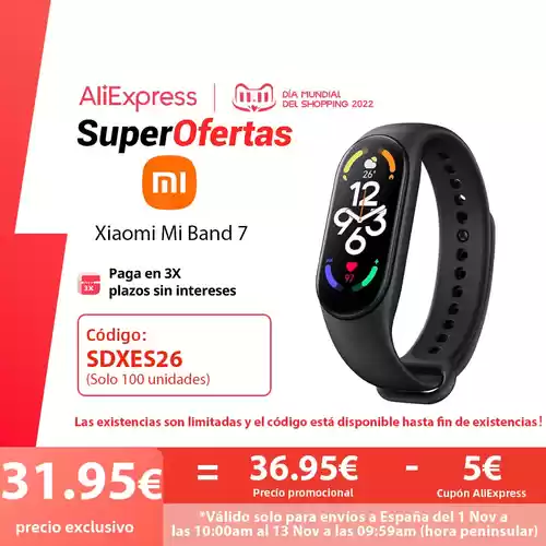 Pulsera inteligente Xiaomi Mi Band 7