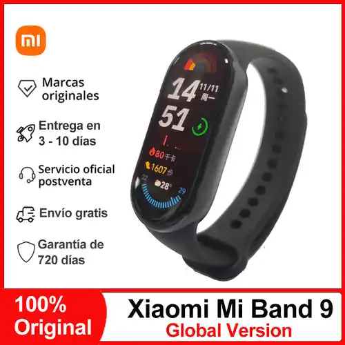 Pulsera inteligente Xiaomi Mi Band 9 (envio desde España)