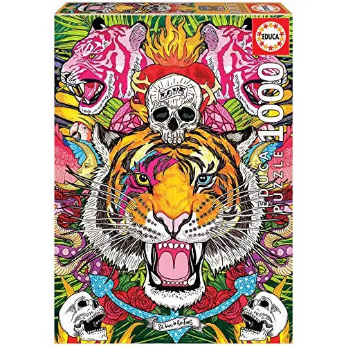 Puzzle de 1000 Piezas - El Dios de los Tres, Éxtasis. Incluye Pegamento Fix Puzzle Educa