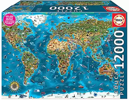 Puzzle Gigante de 12000 Piezas para Adultos | Maravillas del Mundo