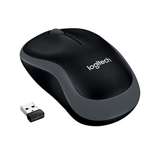 Ratón Inalámbrico Logitech M185, 2.4 GHz con Mini Receptor USB