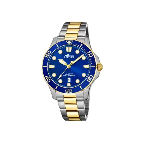 Reloj para mujer Lotus de acero inoxidable