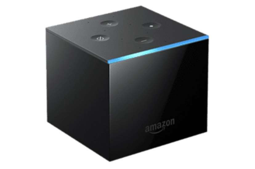 Reproductor multimedia - Amazon Fire TV Cube 2021, 4K/60 fps, HDR, DoVi, Control voz, Negro + Control remoto