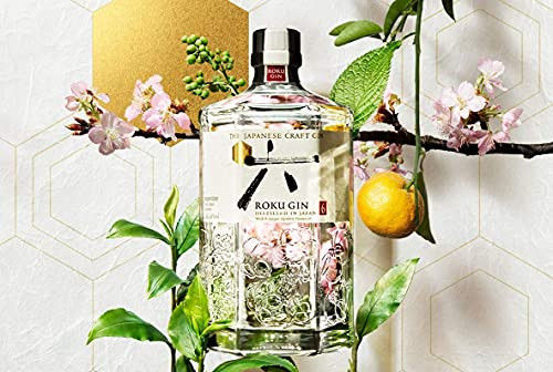 Roku Ginebra Artesanal Japonesa, 43%, 700ml