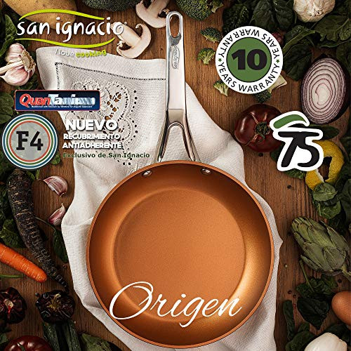 Sarten 28 cm aluminio forjado inducción San Ignacio Origen