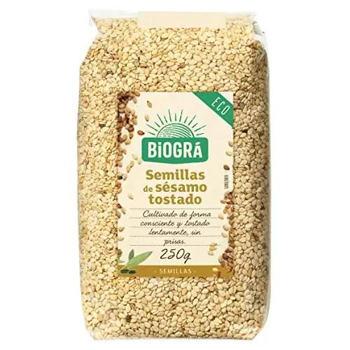 Semillas de Sésamo Tostado Ecológica BIOGRÁ