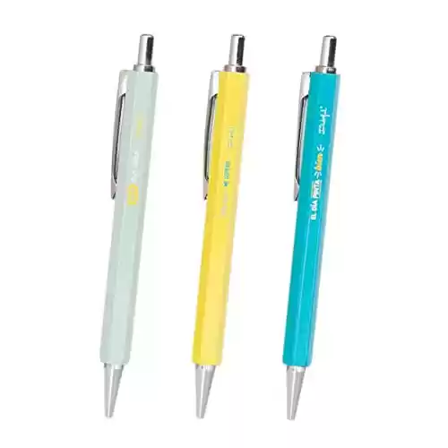 Set De 3 Bolis Para Escribir Y Soñar A Todo Color Mr. Wonderful