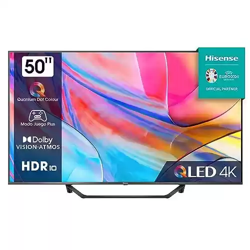 Smart TV 50" 4K QLED Hisense 50A7KQ VIDAA (2023)