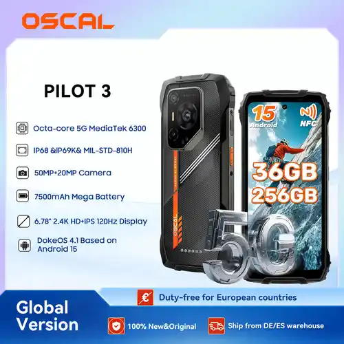 Smartphone Blackview OSCAL PILOT 3 5G 12GB/256GB