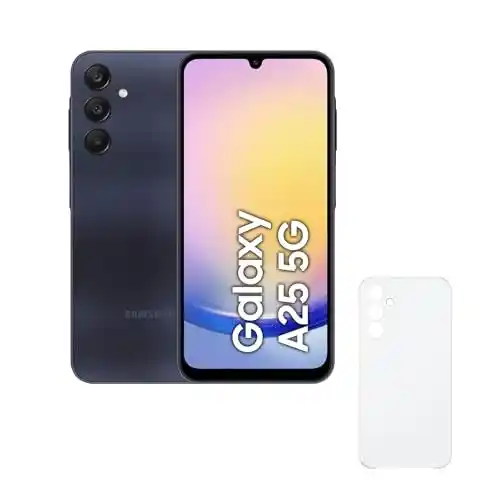 Smartphone Samsung Galaxy A25 5G 256GB + Funda + Cheque Amazon 20€