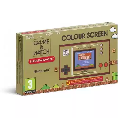 SÓLO HOY! Consola Retro Nintendo Game & Watch Super Mario Bros Edición Limitada