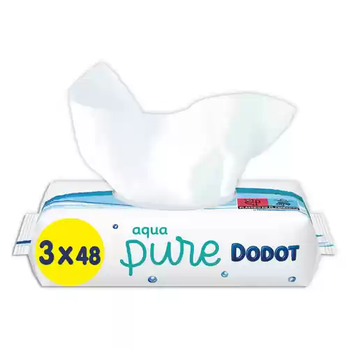 Chollazo! Pack de 144 toallitas Dodot Aqua Pure