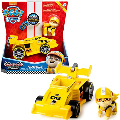 Spin Master PAW Patrol Rubble's Race & Go