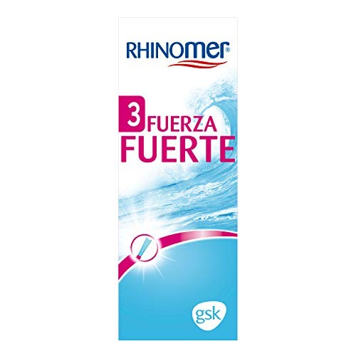 Spray Nasal de Agua de Mar, Rhinomer, fuerza 3, para Adultos y Niños, 135 ml