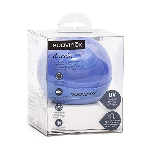 Esterilizador de Chupetes Portátil de Luz UV Suavinex