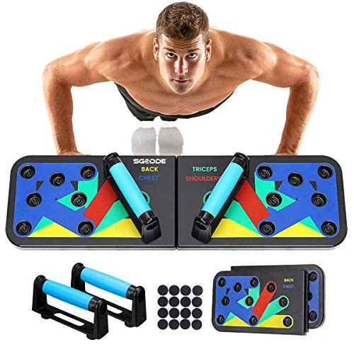 Tabla de flexiones Sgodde Push Up Board 12 en 1