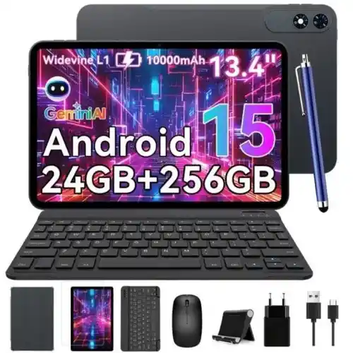Tablet TABWEE T60 Pro WiFi + 5G 13.4" 8GB 256GB Negro