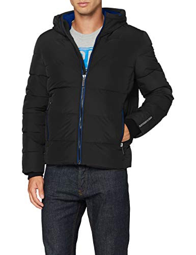 Tallas M y XS: Superdry Sports Puffer Chaqueta Acolchada para Hombre