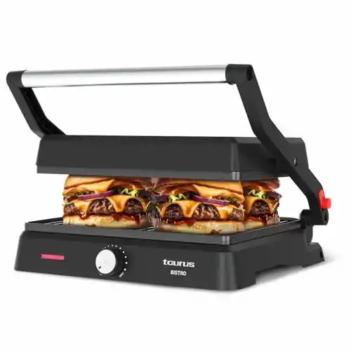 Taurus 2 en 1 Grill y Plancha Bistro 2600W