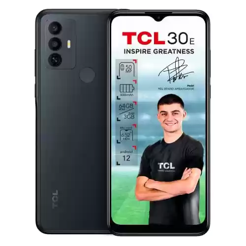TCL 30 E 3GB/64GB, móvil con gran capacidad y rendimiento potente por 94,9€.