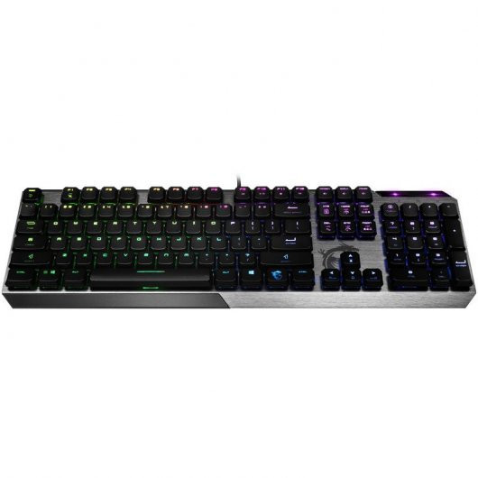 Teclado Mecánico Gaming MSI Vigor GK50 Low Profile Retroiluminado Switches Kailh Low Profile