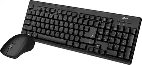 Teclado + ratón inalámbricos Trust Ziva