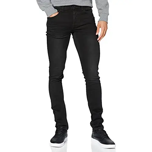Vaqueros hombre Only & Sons Onsloom Black Jog 7451