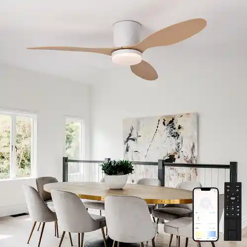 Ventilador de techo 40W LED + Mando (varios colores a elegir)