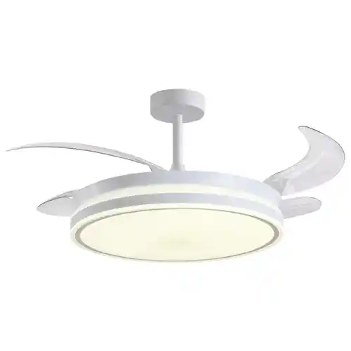 Ventilador de Techo Atenas con Aspas Desplegables + LED