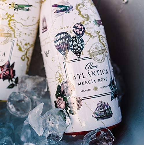 Vino espumoso Alma Atlántica Mencía Rosé (añade 2 unidades)