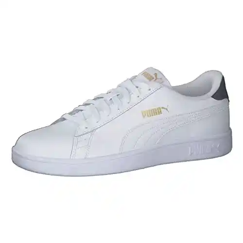 Zapatillas PUMA Smash V2 L unisex para adulto (letras en dorado)