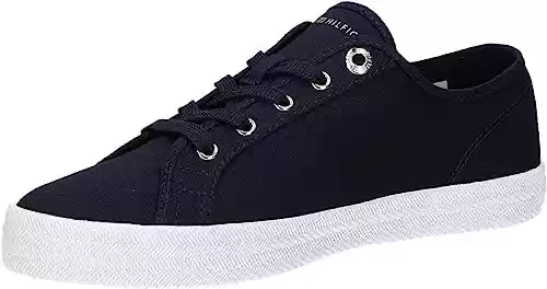 Zapatillas Tommy Hilfiger Mujer Vulcanized Sneaker Essential Kesha Lace